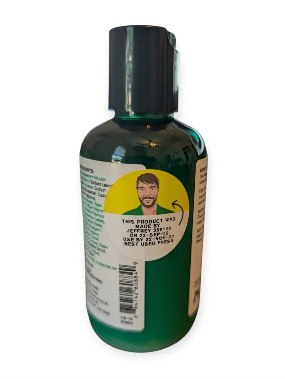 Lush Lord of Misrule Shower Gel 3.3oz/100ml Spicy Patchouli Seasonal Body Wash